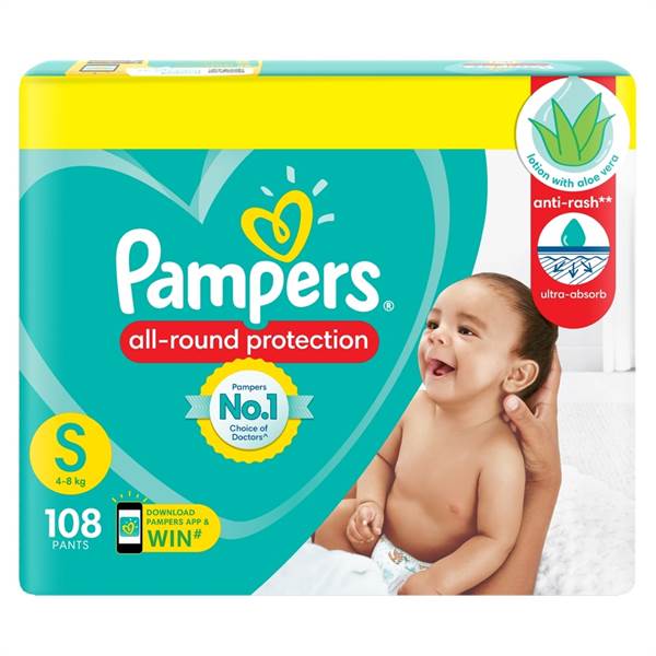 Pampers Baby Dry Pants - Small
